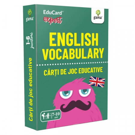 Carti pentru copii - EDUCARD EXPERT - English Vocabulary