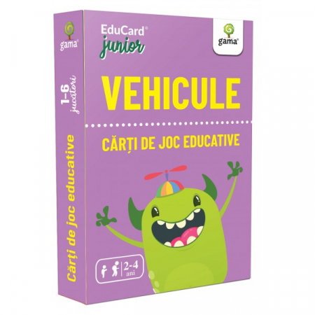 Carti pentru copii - EDUCARD JUNIOR - Vehicule