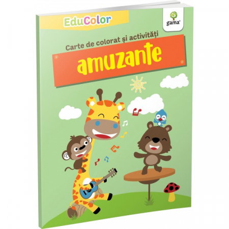 Carti pentru copii - EDUCOLOR - Carte de colorat si activitati amuzante