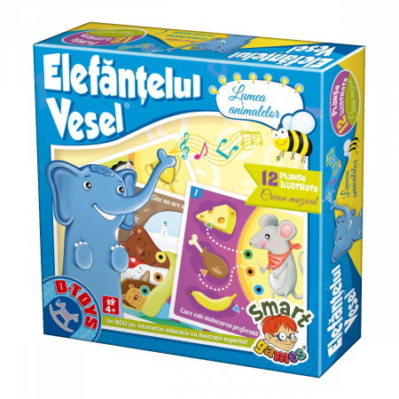 Jucarii, Copii & Bebe - Elefantelul Vesel. Lumea Animalelor #71910 EV01