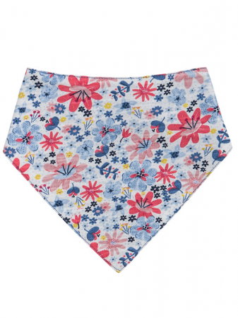 Jucarii, Copii & Bebe - Esarfa bebelusi din bumbac organic, cu model camp de flori - People Wear Organic