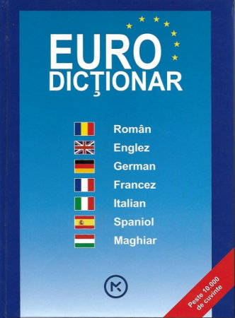 Carti pentru copii - Euro dictionar roman englez german francez italian spaniol  maghiar