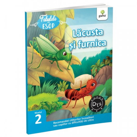 Carti pentru copii - FABULELE LUI ESOP - Lacusta si furnica