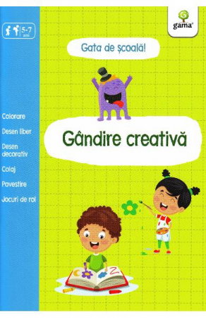 Carti pentru copii - Gata de scoala! Gandire creativa