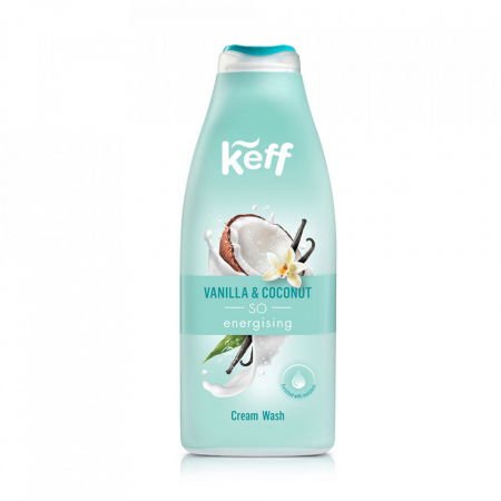 Ingrijire Personala & Cosmetice - Gel de dus Keff cu Nuca de Cocos si Vanilie 500ml