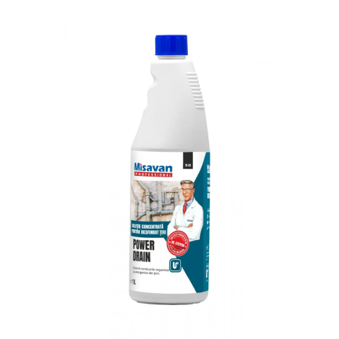 HORECA - Gel pentru desfundat tevi profesional Dr. Stephan Power Drain 1l Misavan