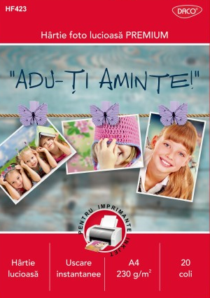 Hartie si Accesorii - Hartie foto A4 230 g/mp 20 coli