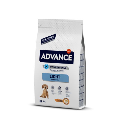 Hrana pentru caini - HRANA USCATA ADVANCE DOG MINI LIGHT, 3 KG
