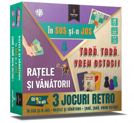 Jucarii, Copii & Bebe - IN SUS si-n JOS. RATELE SI VANATORII. TARA, TARA, VREM OSTASI!