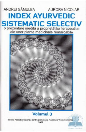 Sanatate - Index ayurvedic sistematic selectiv. Vol 3