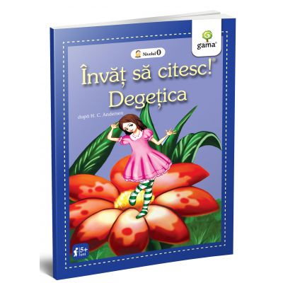 Carti pentru copii - Invat sa citesc! Nivelul 0. Degetica