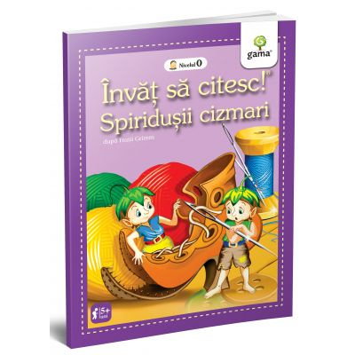 Carti pentru copii - Invat sa citesc. Nivelul 0. Spiridusii cizmari