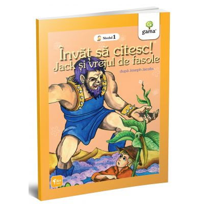 Carti pentru copii - Invat sa citesc! Nivelul 1. Jack si vrejul de fasole