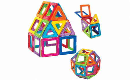 Joc de Constructie Magnetic 30 Piese - Ileana Prodexim [1]