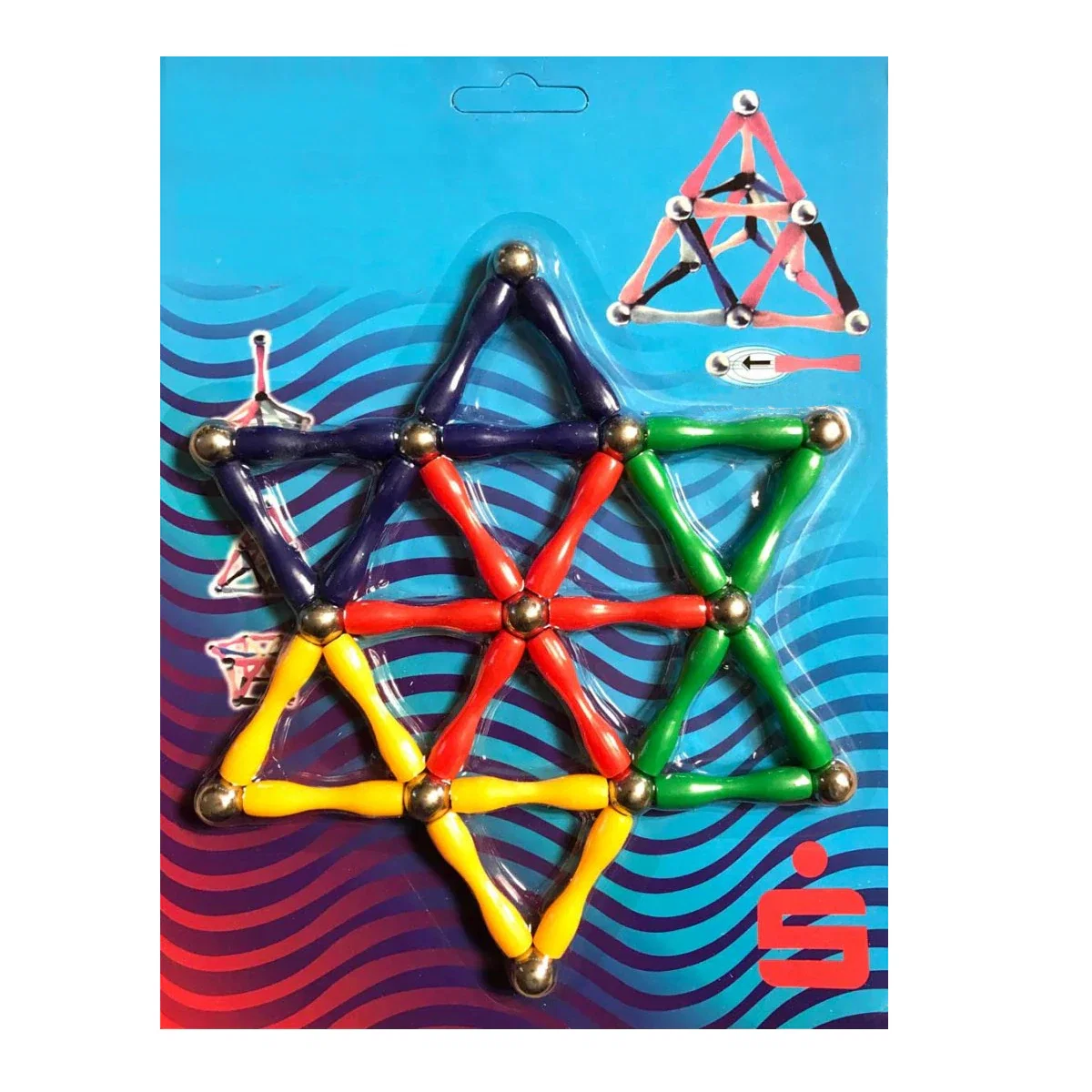 Jucarii, Copii & Bebe - Joc de Constructie Magnetic 37 Piese