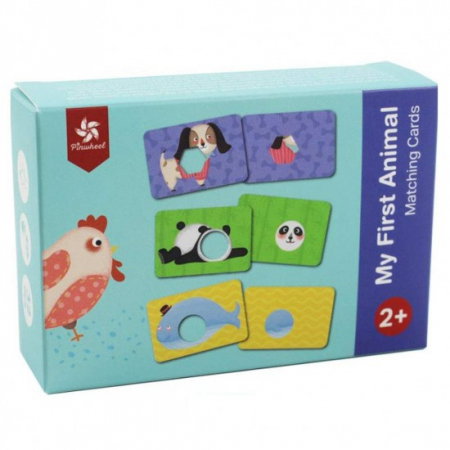 Jucarii, Copii & Bebe - Joc de Memorie Potrivire Carti - Primul meu animal - Ileana Prodexim