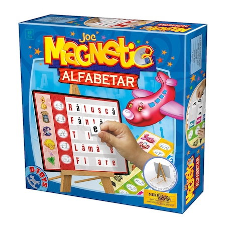 Jucarii, Copii & Bebe - Joc magnetic Alfabetar cu Tabla D-TOYS