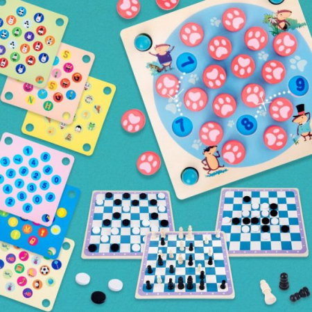 Joc memorie 4 in 1 Multifunctional Memory Chess [1]