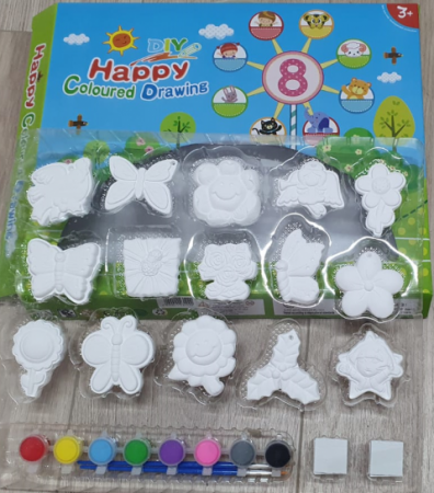 Jucarii, Copii & Bebe - Kit de pictat din ipsos. Figurine Primavara