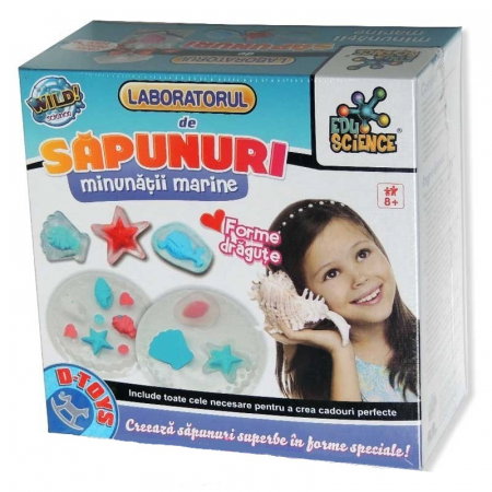 Jucarii, Copii & Bebe - Laboratorul de Sapunuri. Minunatii Marine #77073 LS