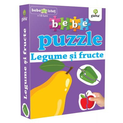 Jucarii, Copii & Bebe - Legume si fructe. Colectia Bebe Puzzle