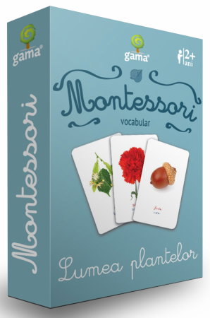 Jucarii, Copii & Bebe - Lumea plantelor. Vocabular. Cari de joc Montessori