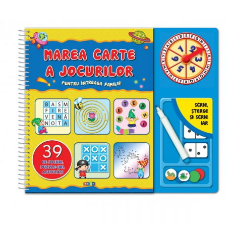 Jocuri Educative - Marea carte a jocurilor pentru intreaga familie