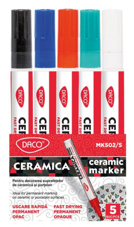 Markere, Evidentiatoare - Markere Ceramica. Set 5