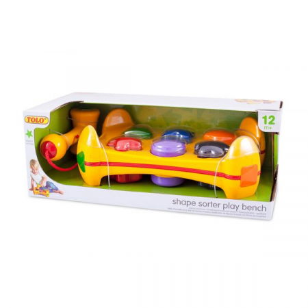 Jucarii, Copii & Bebe - Masuta activitati cu forme de sortat si ciocan