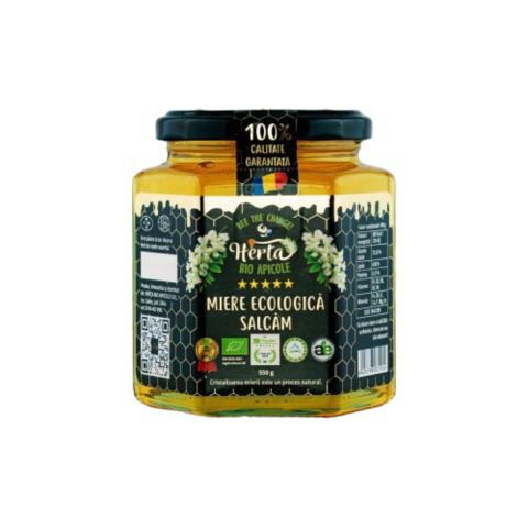 Miere BIO - Miere Ecologica - BIO de Salcam - 550g