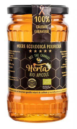 Produse Bio - Miere Ecologica BIO Poliflora HERTA- 500g