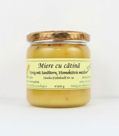 Miere BIO - Miere ecologica cu catina 500g