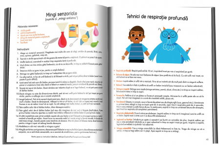 Monstri imblanziti. Activitati senzoriale si corporale. Caiet de dezvoltare emotionala [2]