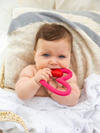 Inimioara Agatha , jucarie pentru dentitie [1]