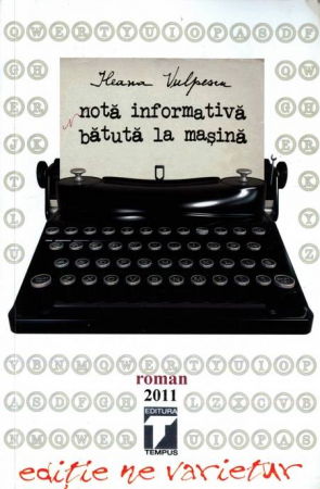 Literatura Universala - Nota informativa batuta la masina de Ileana Vulpescu