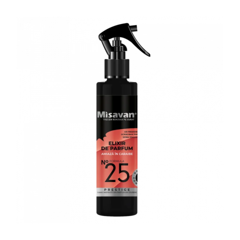 Casa, Gradina & Bricolaj - Odorizant baie Misavan Elixir de parfum nr.25, Amiaza in Caraibe, 200 ml