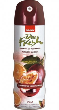 Curatenie & Intretinere - Odorizant de camera Sano Fresh Duo Passionfruit & Orange 300 ml