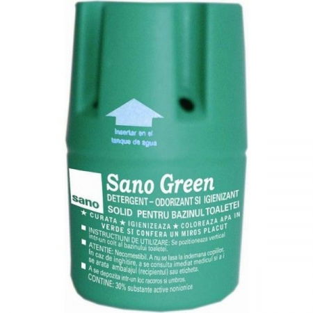 Odorizant wc bazin Sano Green 150g