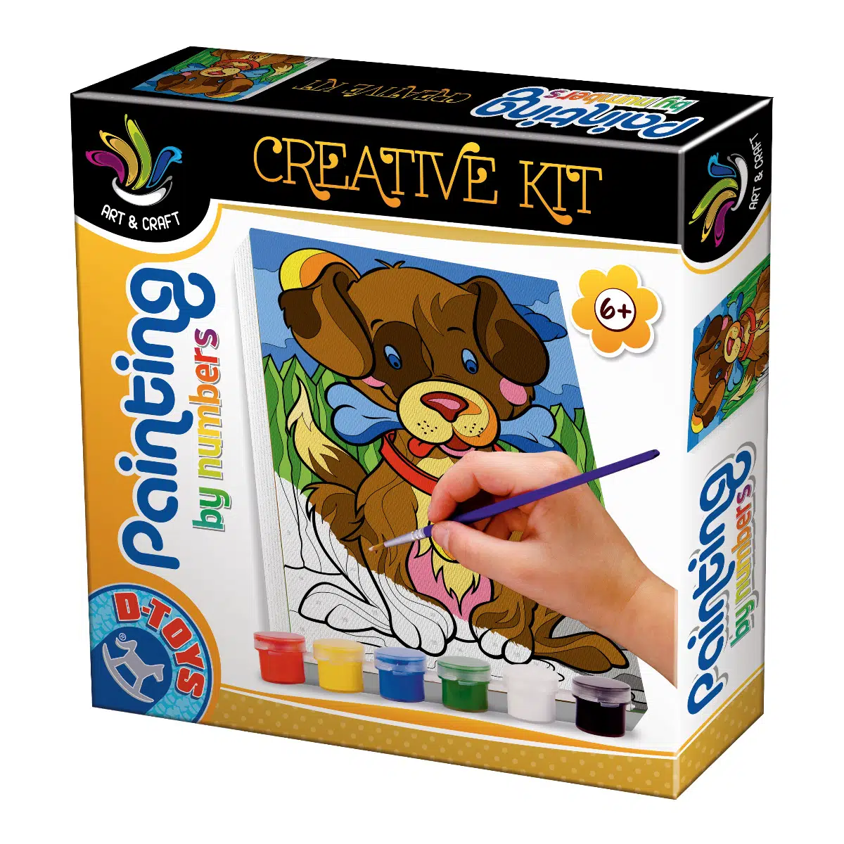 Jucarii, Copii & Bebe - Painting by numbers: Fido. Set de pictura dupa numere