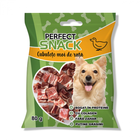 Pet Shop - PERFECT SNACK CUBULETE MOI DE RATA, 80 GR