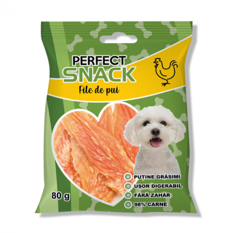 Pet Shop - PERFECT SNACK FILE DE PUI, 80 GR