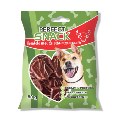 Pet Shop - PERFECT SNACK RONDELE MOI DE VITA MARMORATA, 80 GR