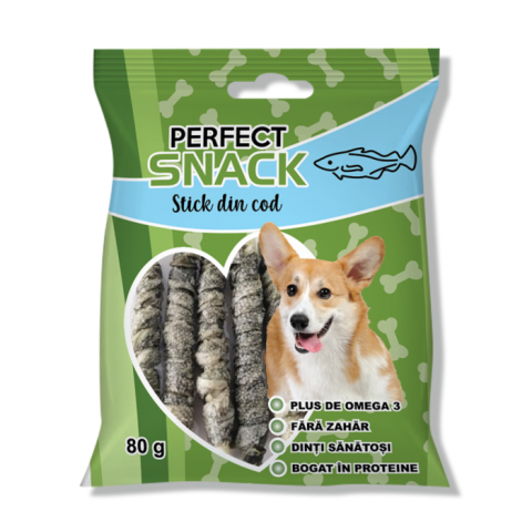 Pet Shop - PERFECT SNACK STICK COD, 80 GR