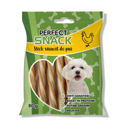 Pet Shop - PERFECT SNACK STICK RASUCIT DE PUI, 80 GR