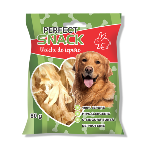 Pet Shop - PERFECT SNACK URECHI DE IEPURE, 80 GR