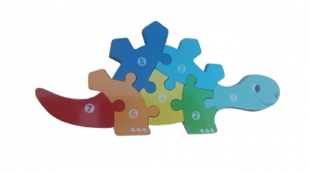 Puzzle 3D Excavator Montessori [1]