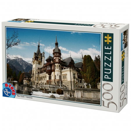 Jucarii, Copii & Bebe - Puzzle Castelul Peles 500 Piese D-TOYS