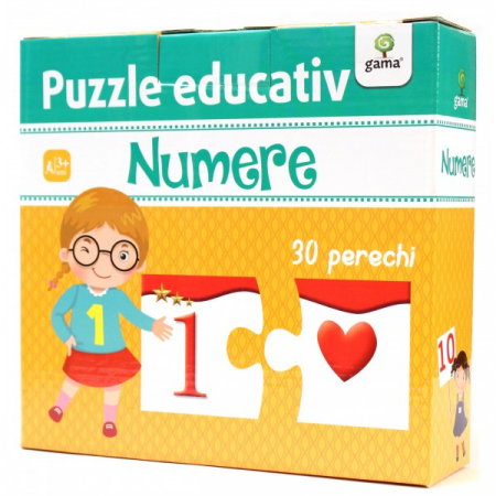 Carti pentru copii - PUZZLE EDUCATIV - Numere