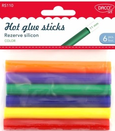 Birotica & Papetarie - Rezerva silicon 10 mm set 6 color