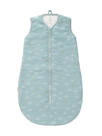 Jucarii, Copii & Bebe - Sac de dormit gros, model Rainbow blue, 70 cm